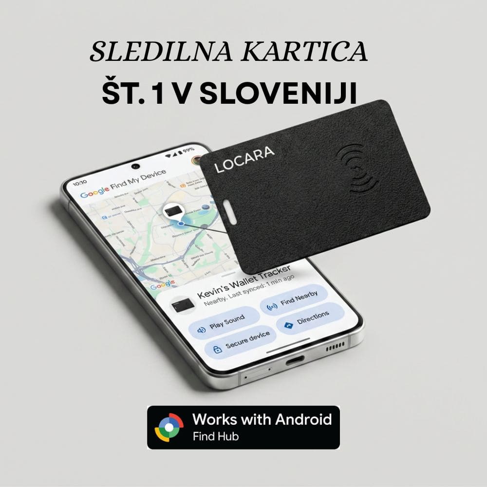 Android sledilna kartica - Vstavi, Pozabi in Najdi
